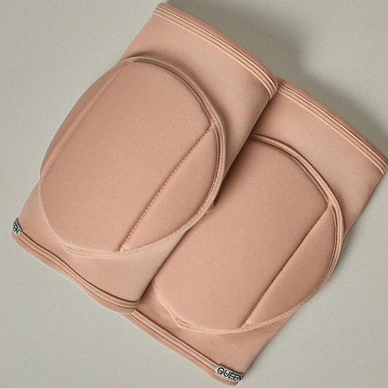 QUEEN CLASSIC KNEE PADS - NUDE LATTE - Aphrodite Active